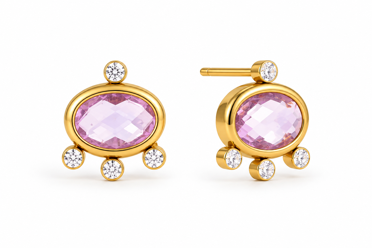 Marisol Colorful Gemstone Drops