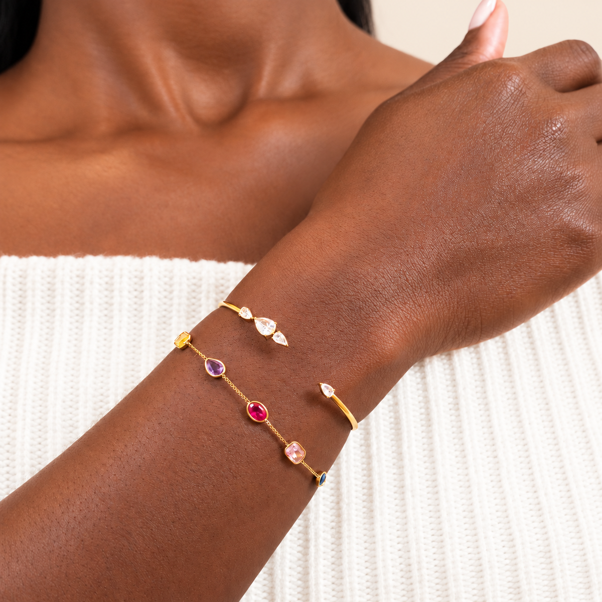 Valentina Gemstone Bracelet