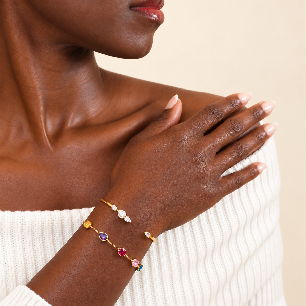 Celeste Marquise Cuff