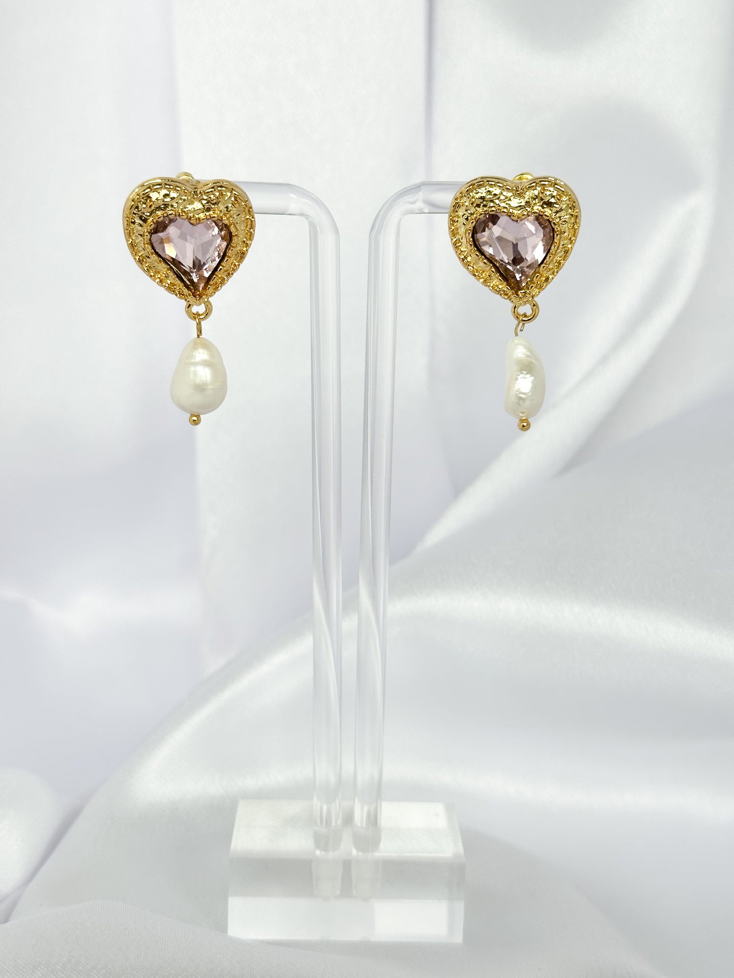 Heart of Pearl Earrings